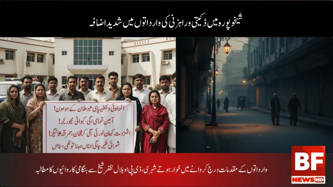 وارداتوں کے مقدمات درج کروانے میں خوار ہوتے شہری، ڈی پی او بلال ظفر شیخ سے ہنگامی کاروائیوں کا مطالبہ