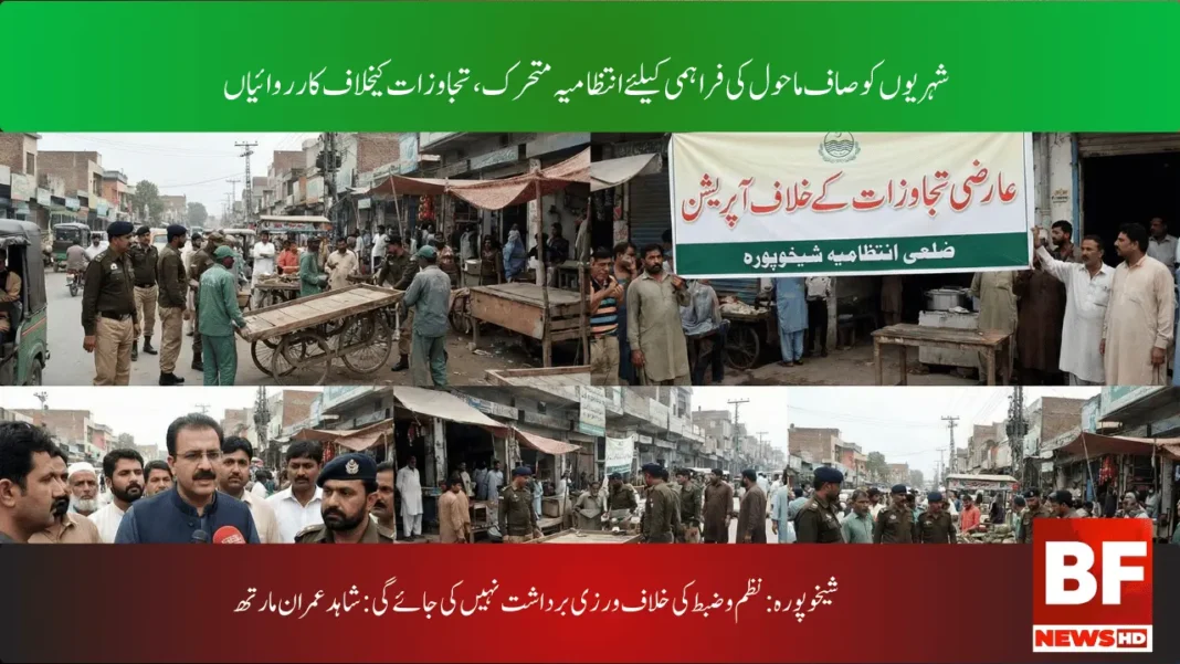 شیخوپورہ: نظم و ضبط کی خلاف ورزی برداشت نہیں کی جائے گی: شاہد عمران مارتھ