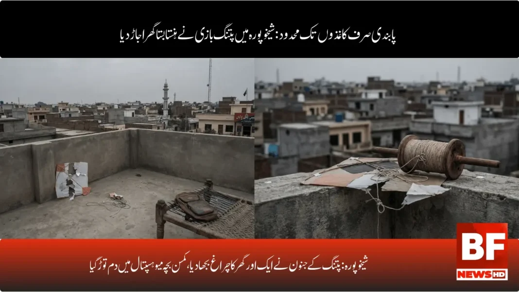 شیخوپورہ: پتنگ کے جنون نے ایک اور گھر کا چراغ بجھا دیا، کمسن بچہ میو ہسپتال میں دم توڑ گیا